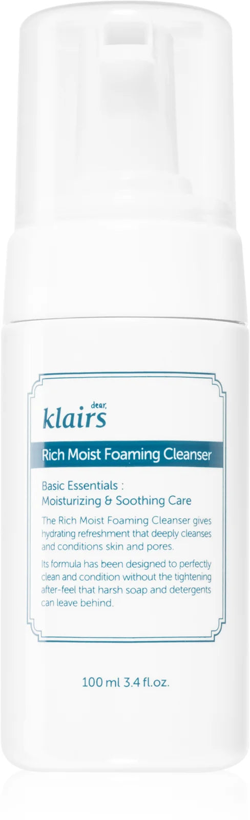 Klairs Rich Moist Foaming Cleanser 100 ml