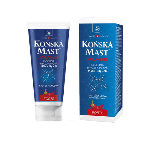 Herbamedicus Horse ointment with collagen forte warm 200 ml - mydrxm.com