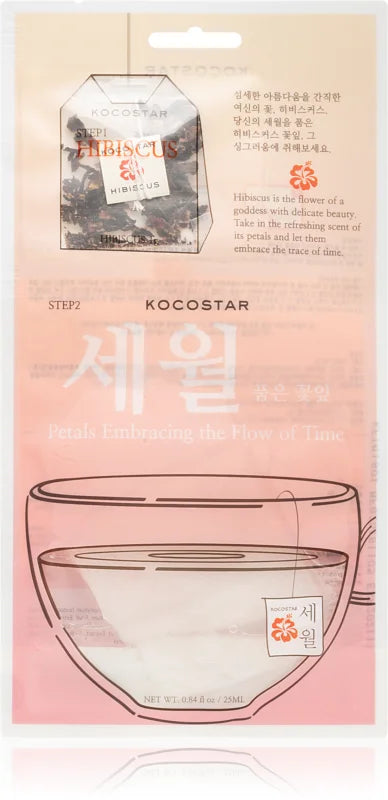 KOCOSTAR Hibiscus Detoxifying and protective face mask with hibiscus