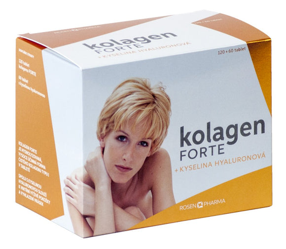 Rosen Collagen FORTE + Hyaluronic acid 180 tablets - mydrxm.com