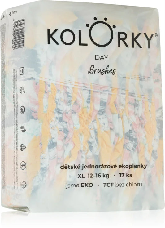 Kolorky Day Brushes disposable ECO diapers