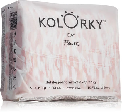 Kolorky Day Flowers disposable ECO diapers