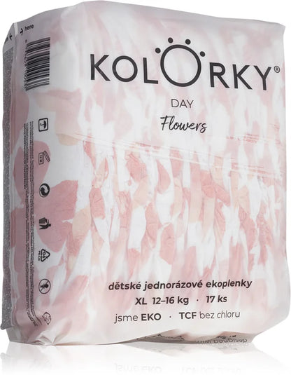 Kolorky Day Flowers disposable ECO diapers