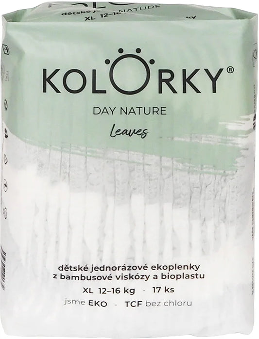 Kolorky Day Nature Bamboo Leaves disposable ECO diapers
