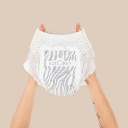 Kolorky Deluxe Velvet Pants Wild disposable diaper pants