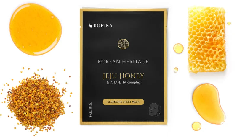 KORIKA Korean Heritage Set of 5 Cleansing Face Sheet Masks