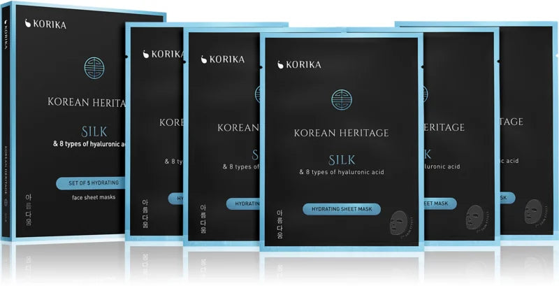 KORIKA Korean Heritage Set of 5 Hydrating Face Sheet Masks
