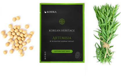 KORIKA Korean Heritage Set of 5 Soothing Face Sheet Masks