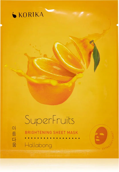 KORIKA SuperFruits Everyday Set of 7 Face Sheet Masks