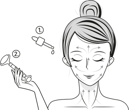 KORIKA Face Roller Green Jade Stone