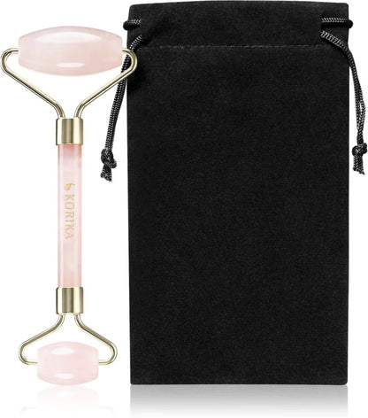 KORIKA Face Roller Rose Quartz Stone