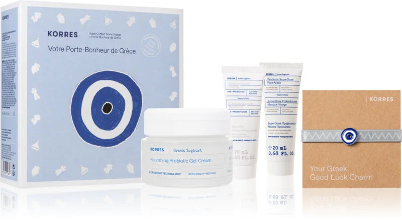 Korres Greek Yoghurt probiotics gift set