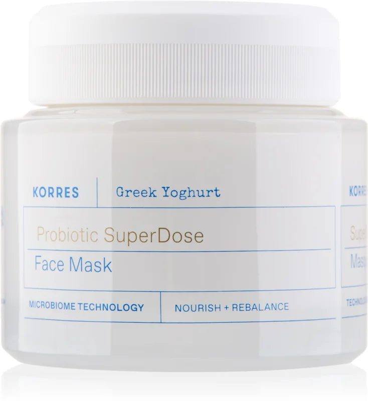 Korres Greek Yoghurt Probiotic SuperDose Face Mask 100 ml