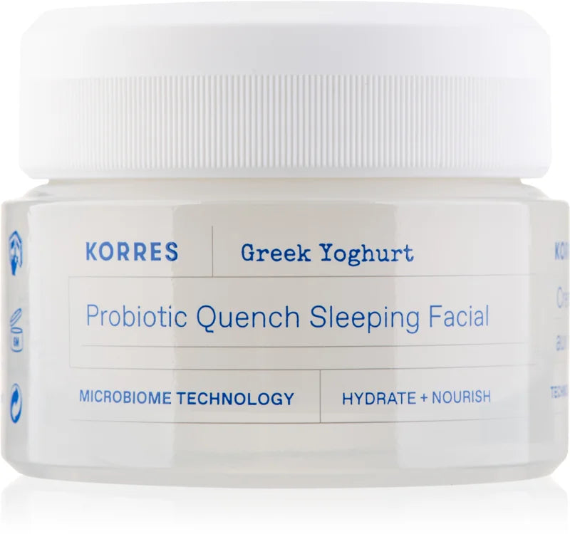 Korres Greek Yoghurt Probiotics Quench Sleeping Facial 40 ml