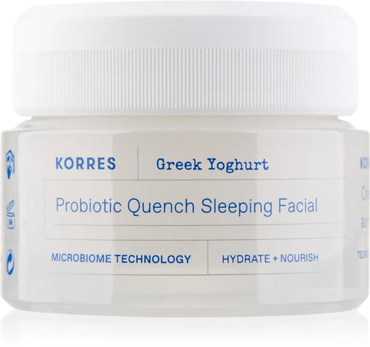 Korres Greek Yoghurt Probiotics Quench Sleeping Facial 40 ml