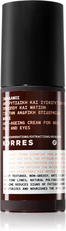 Korres Maple Anti-wrinkle face cream for men 50 ml
