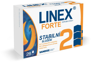 Linex Forte 28 capsules lactic bacteria supplement - mydrxm.com