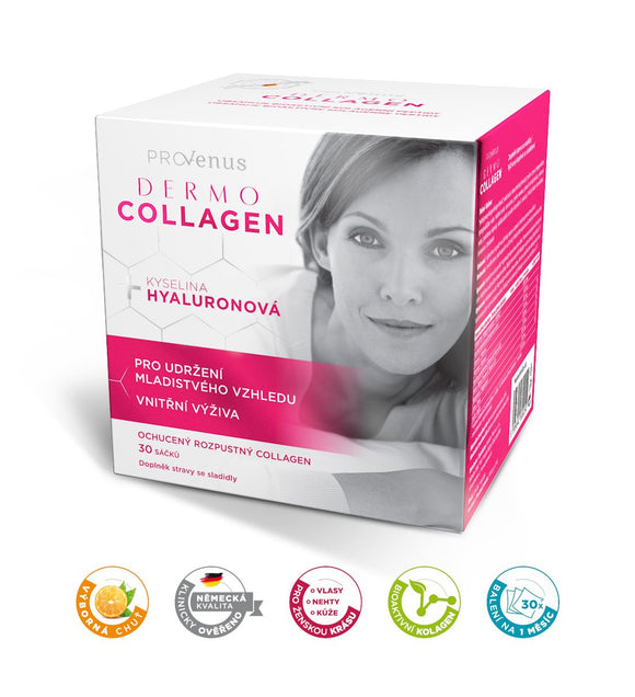 ProVenus DermoCollagen with orange flavor collagen drink 30 bags - mydrxm.com