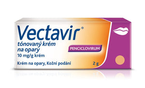 Vectavir toned cream for herpes 2 g - mydrxm.com