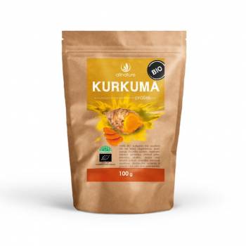 Allnature Turmeric Kurkuma BIO powder 100 g - mydrxm.com