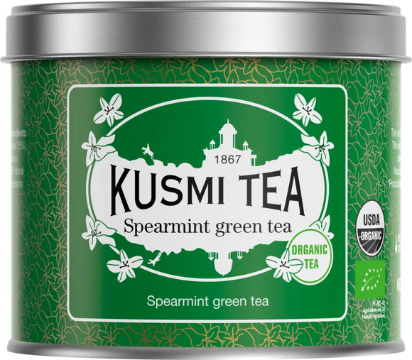 Kusmi Tea Spearmint Green Tea loose tea 100 g