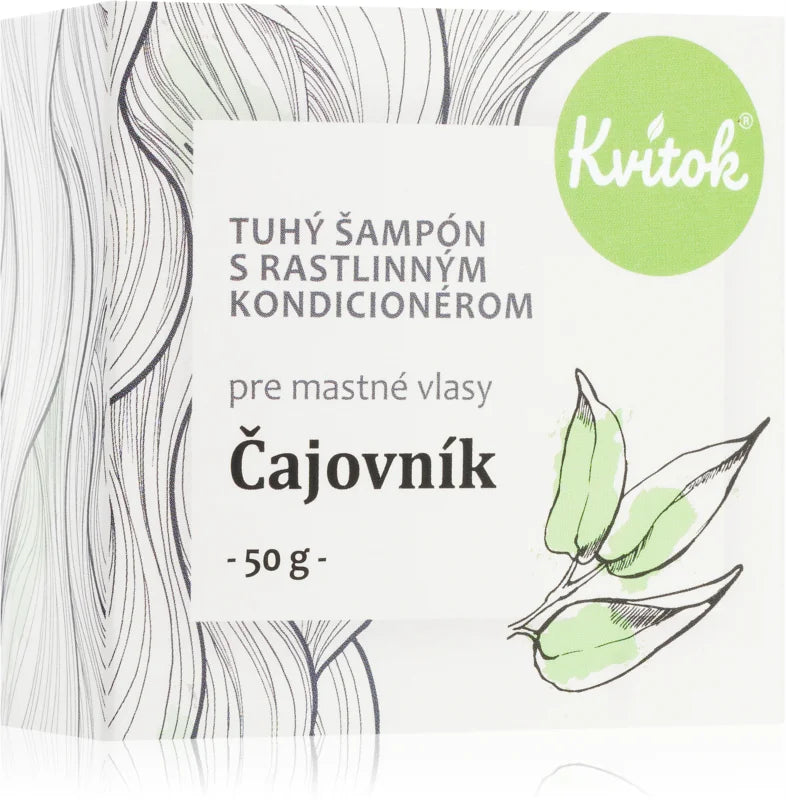 Kvitok Tea tree Solid shampoo for oily hair 50 g