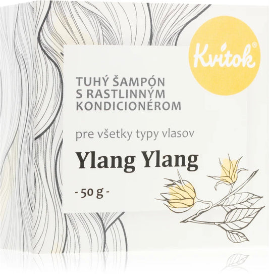 Kvitok Ylang Ylang Solid shampoo for blond hair 50 g