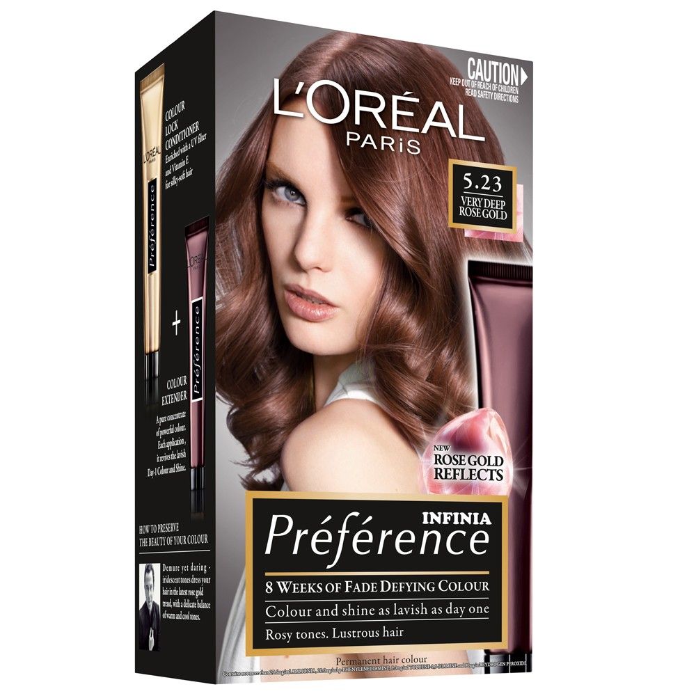 L'Oréal Paris Preference Chocolate Rose 5.23