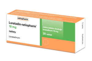 Loratadine-ratiopharm 10 mg 30 tablets - mydrxm.com