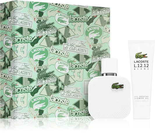 Eau de Lacoste L.12.12 Blanc Gift set for men