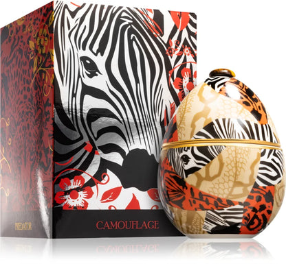Ladenac Africa Zebra Camouflage scented candle 220 g