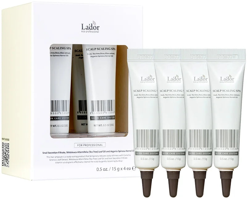 La'dor Scalp Scaling Spa Deep cleansing balm 4x15 g