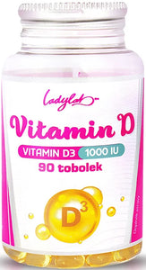 Ladylab Vitamin D Food supplement 90 capsules