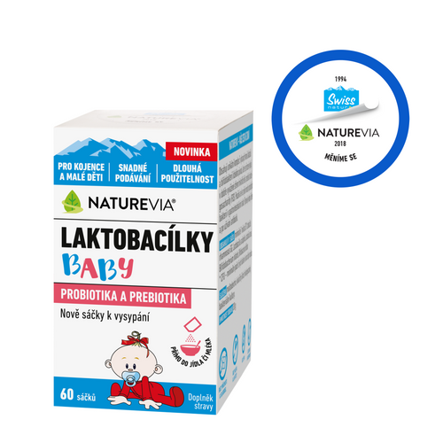Swiss NatureVia Baby Probiotics 60 bags