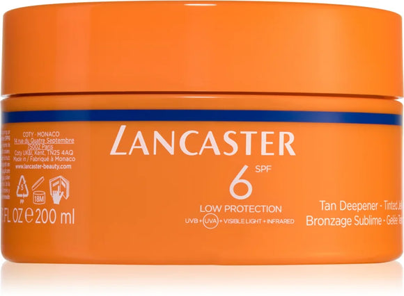 Lancaster Sun Beauty Tan Deepener Protective Tinting Gel SPF 6 - 200 ml