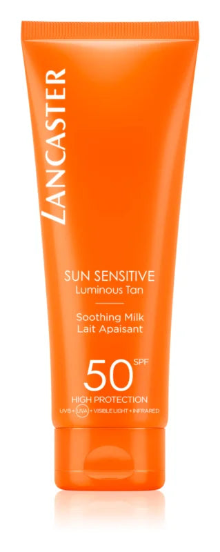 Lancaster Sun Sensitive Soothing Milk Sun Lotion for Sensitive Skin SPF 50 - 125 ml