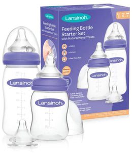 Lansinoh NaturalWave Feeding Bottle Starter Set