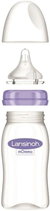 Lansinoh NaturalWave Glass baby bottle