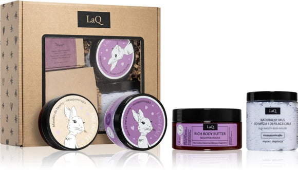 LaQ Bunny Forget-Me-Not gift set