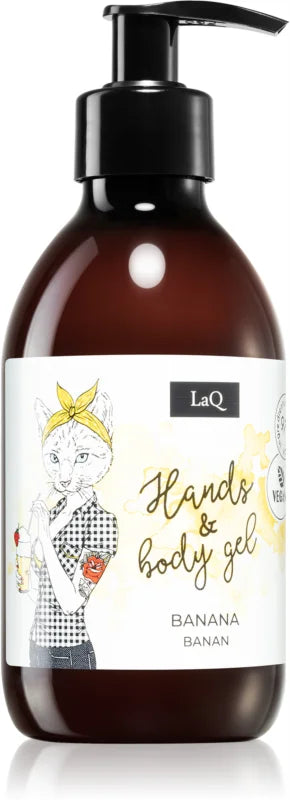 LaQ Banana Hands & Body Gel 300 ml