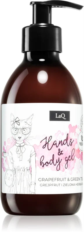 LaQ Grapefruit & Green Tea Hands & Body Gel 300 ml