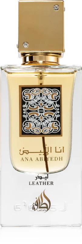 Lattafa Ana Abiyedh Leather Eau de Parfum for men 60 ml