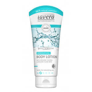 Lavera Basis Sensitiv moisturizing body lotion 200 ml - mydrxm.com