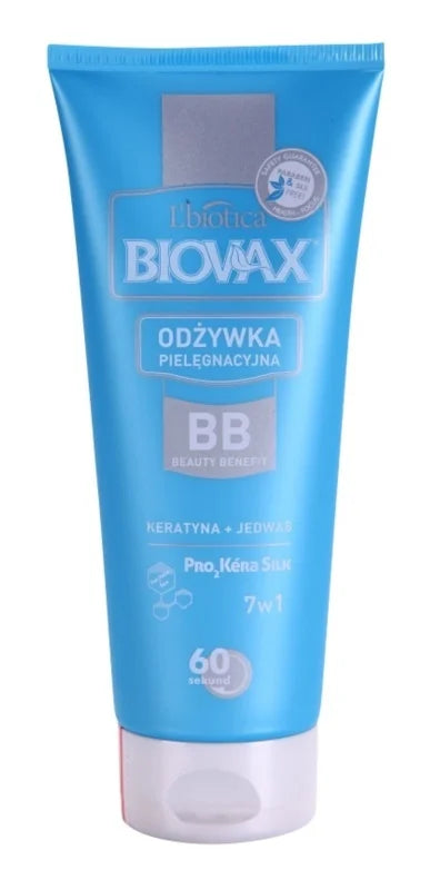 L'biotica Biovax Keratin & Silk conditioner 200 ml