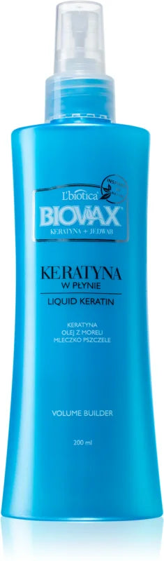 L'biotica Biovax Volume Builder Liquid Keratin 200 ml