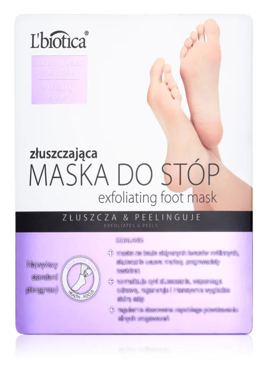 L'biotica Exfoliating Foot Mask 40 ml