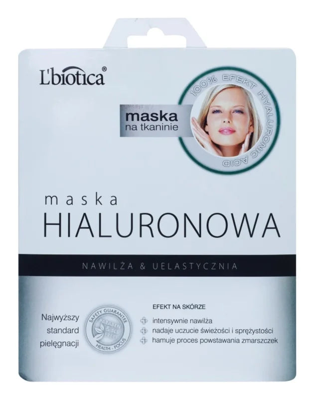 L'biotica Hyaluronic Acid Face Mask 23 ml