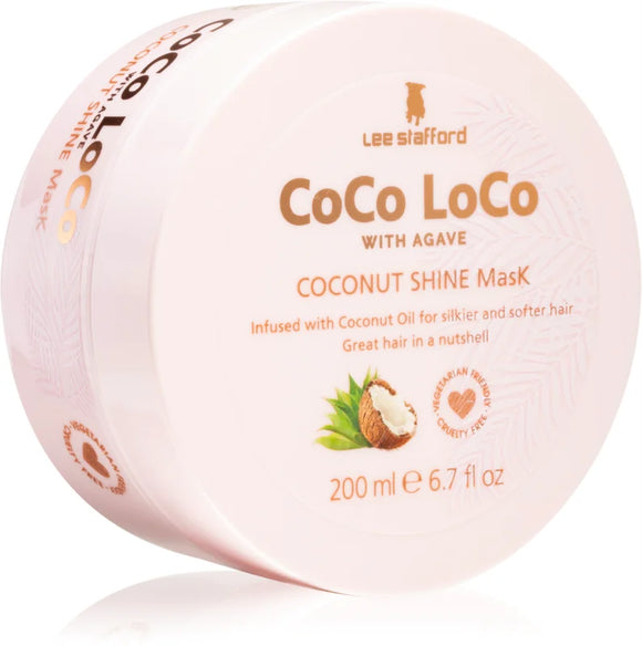 præmedicinering Kilde Havanemone Lee Stafford CoCo LoCo Agave Coconut Shine Hair Mask 200 ml – My Dr. XM