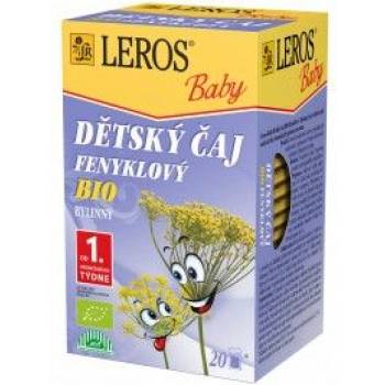 Leros Baby BIO Fennel baby tea 20x1,5 g - mydrxm.com