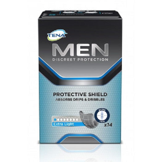 Tena MEN Protective Shield 14 pcs urine Drips & Dribbles - mydrxm.com